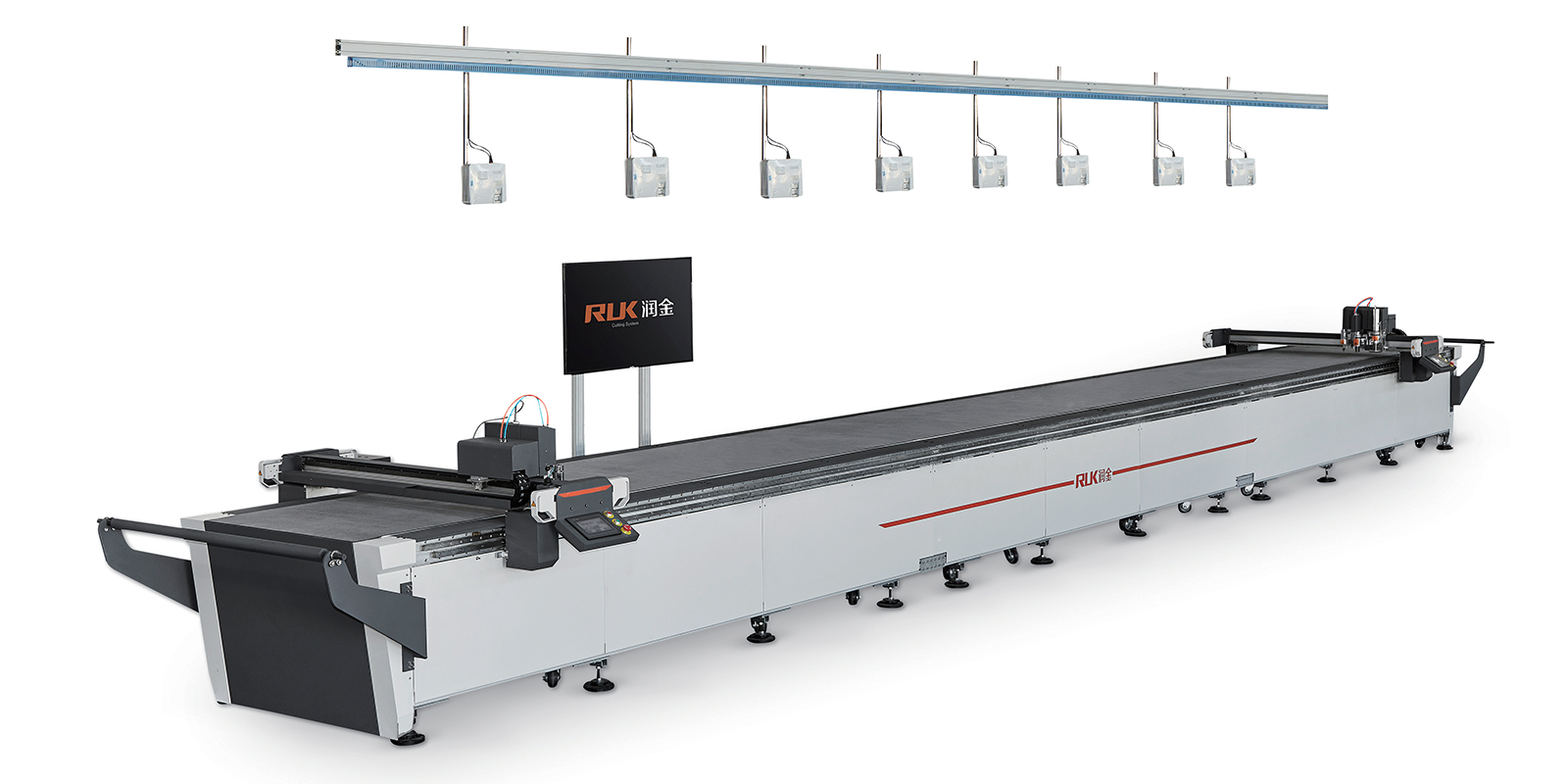 MCC02 Máquina de corte inteligente de tecido de vestuário de alta qualidade com comprimento de mesa de corte personalizado