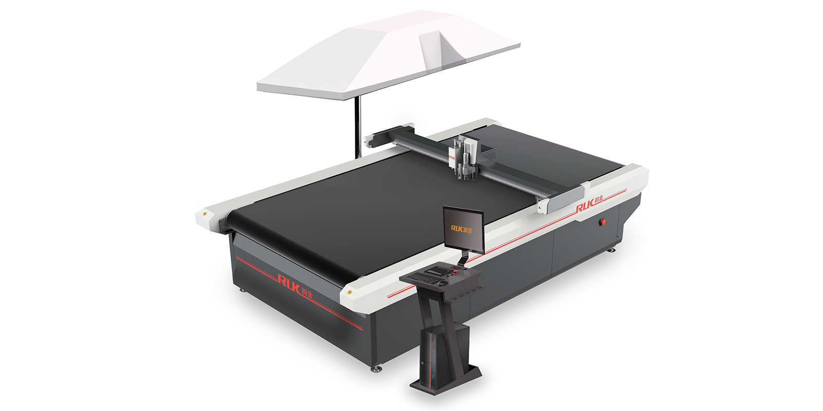 MCC03-2516 Máquina de corte de identificação de alimentação automática de corte de material flexível profissional